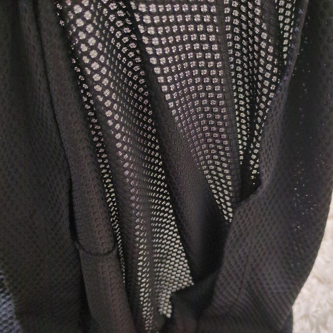 【美品】Hypegolf モックネック 長袖 シャツ メッシュ メンズ L