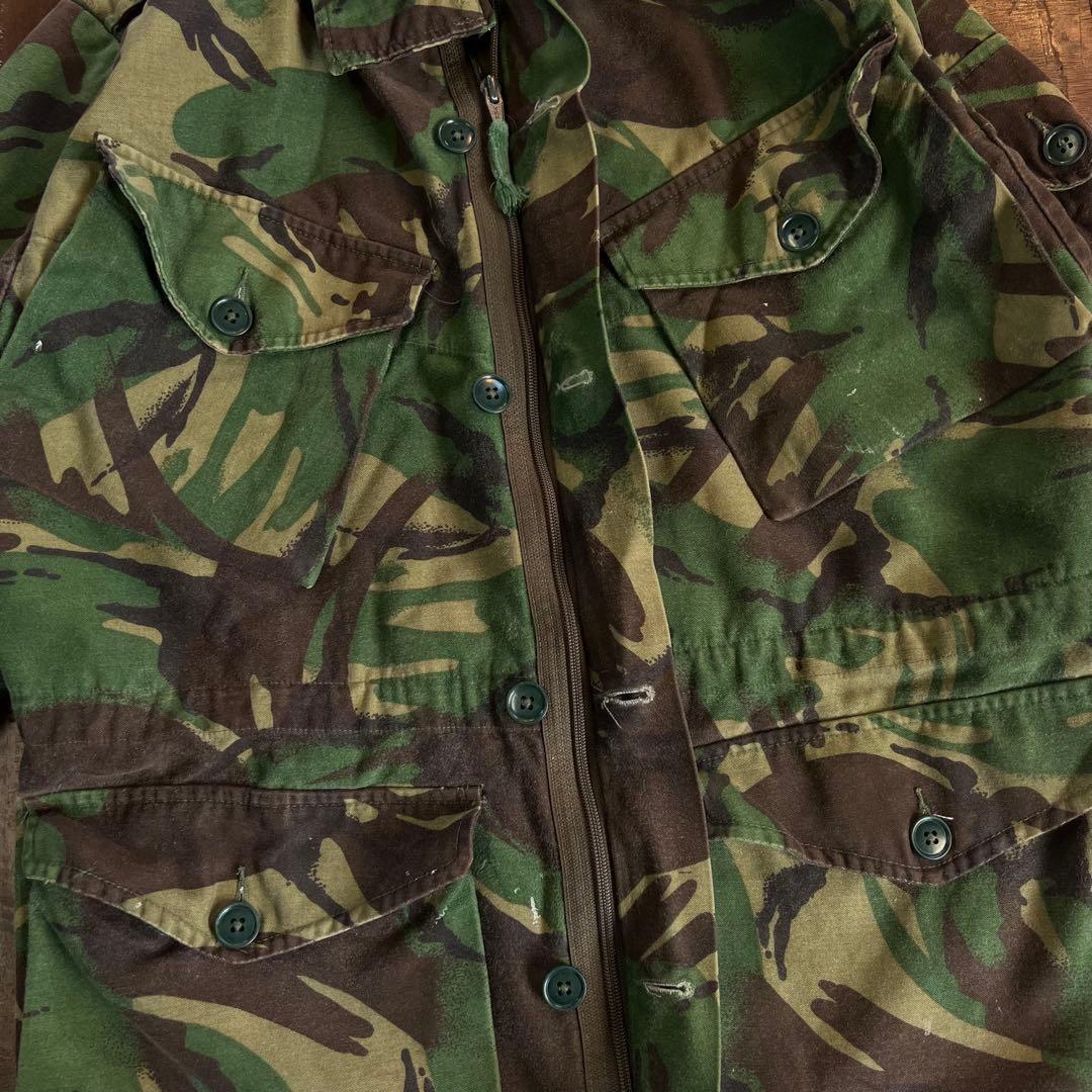 【British Army イギリス軍】コンバットジャケット カモ 迷彩 DPM
