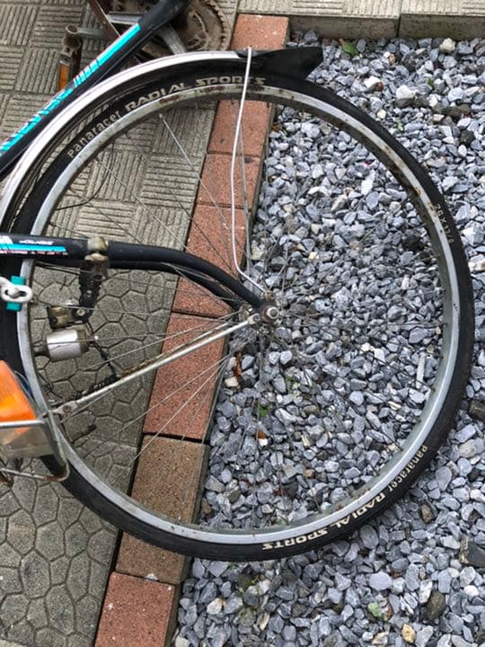 ナショナル　スーパーカー自転車　昭和　レトロ　26インチ