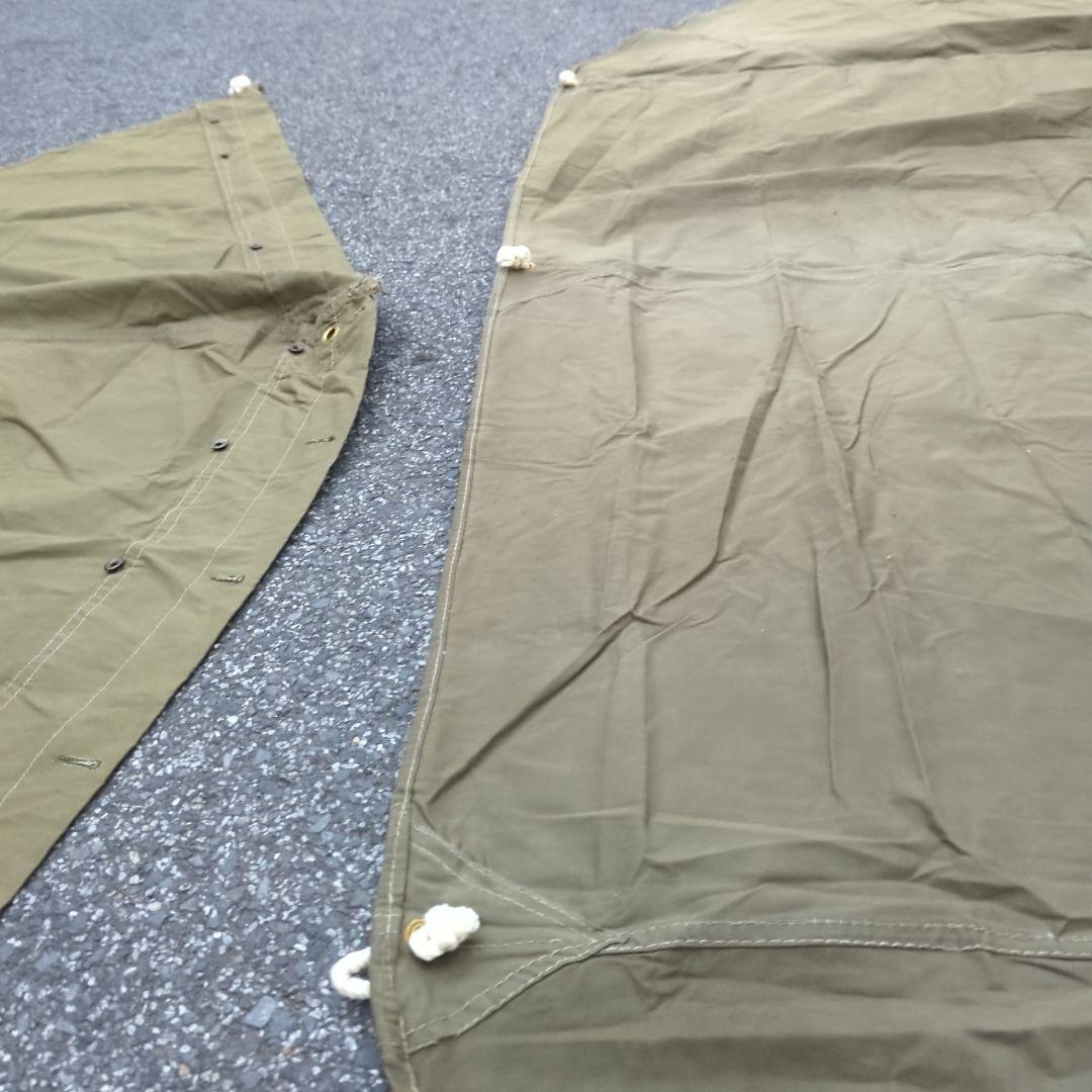 ギリシャ軍幕　 テントシート2枚
