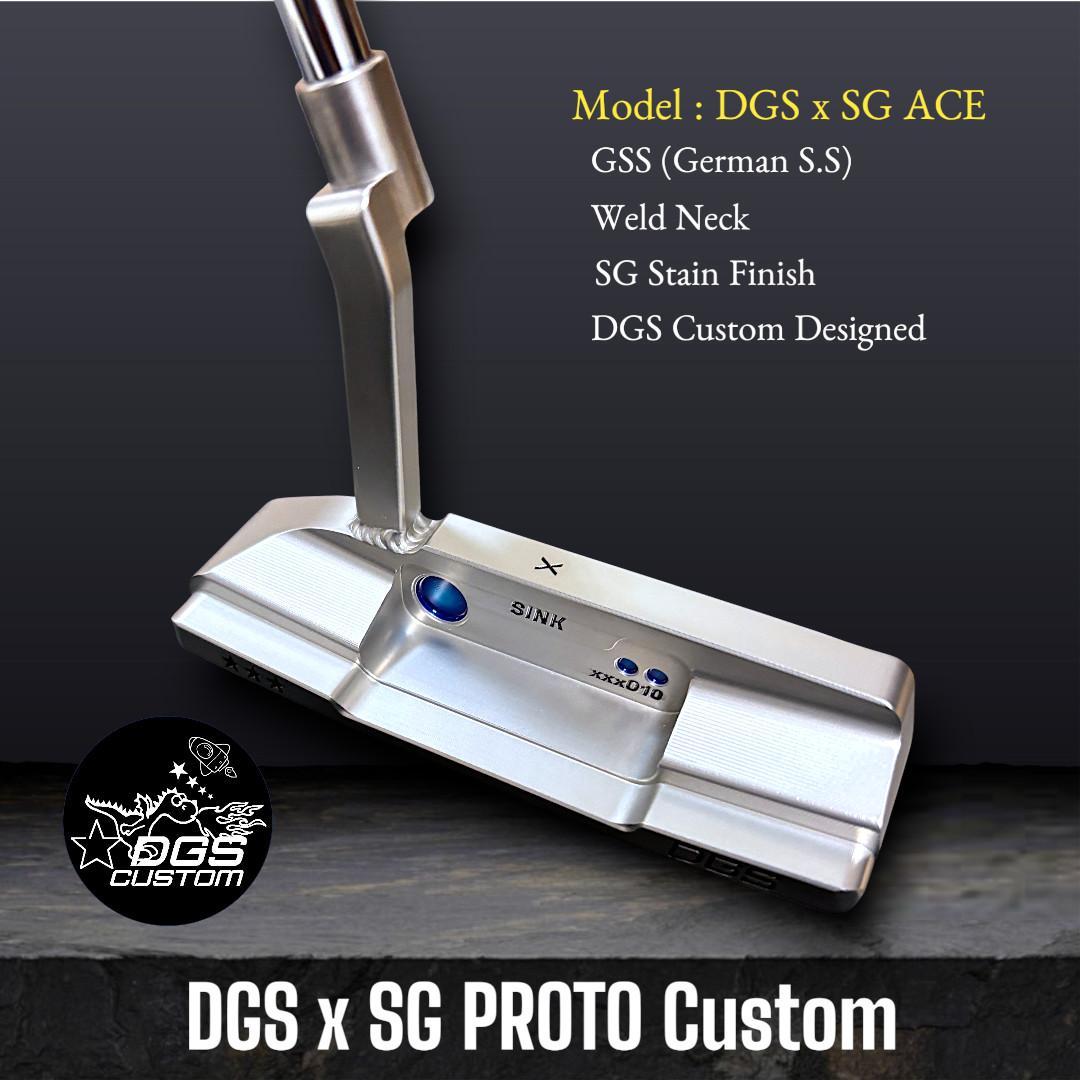 GSSヘッド標準★DGSxSG カスタム プロト スタイル カスタムパター