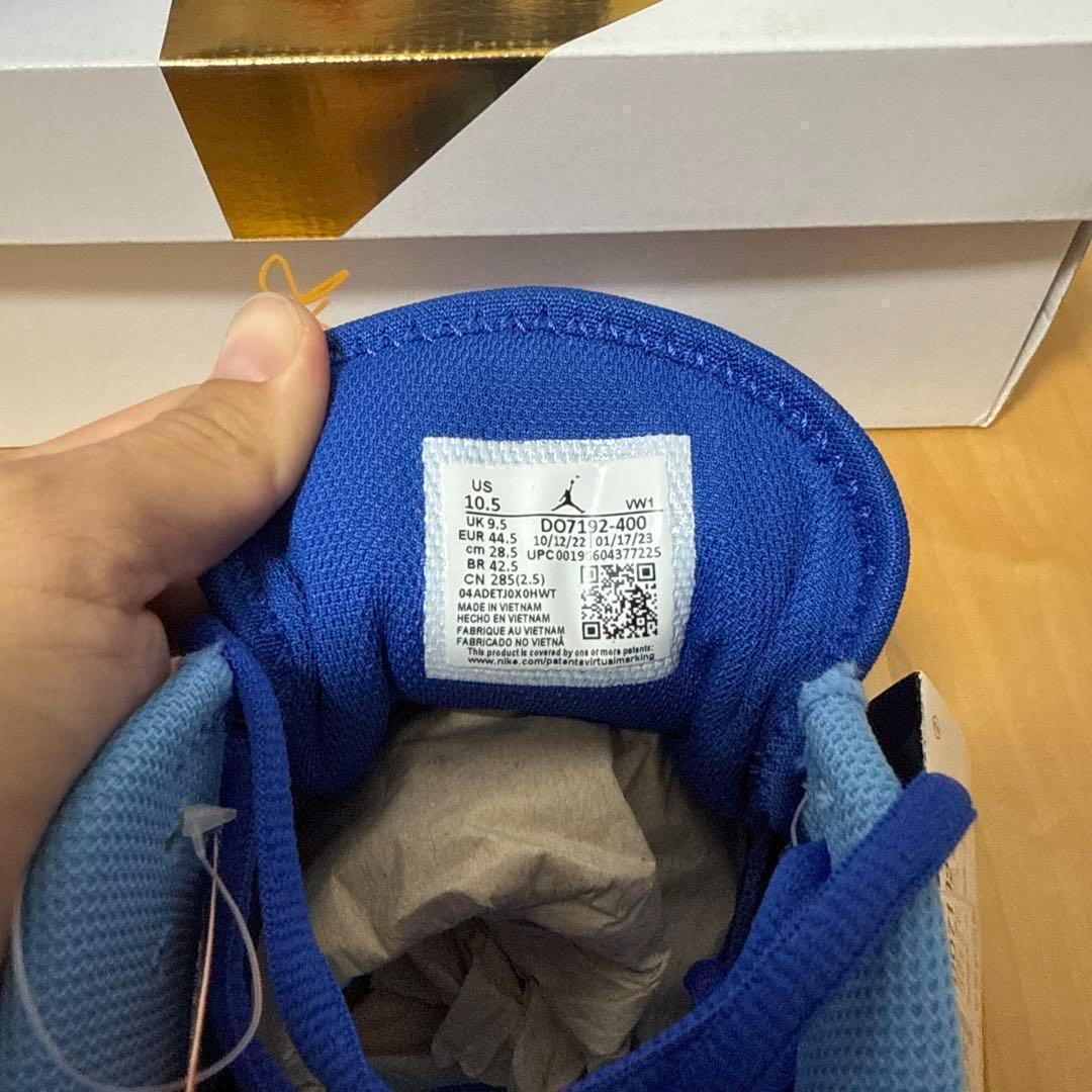 新品　NIKE ジョーダンワンテイク4PF バスケ　バッシュ　青　28.5cm