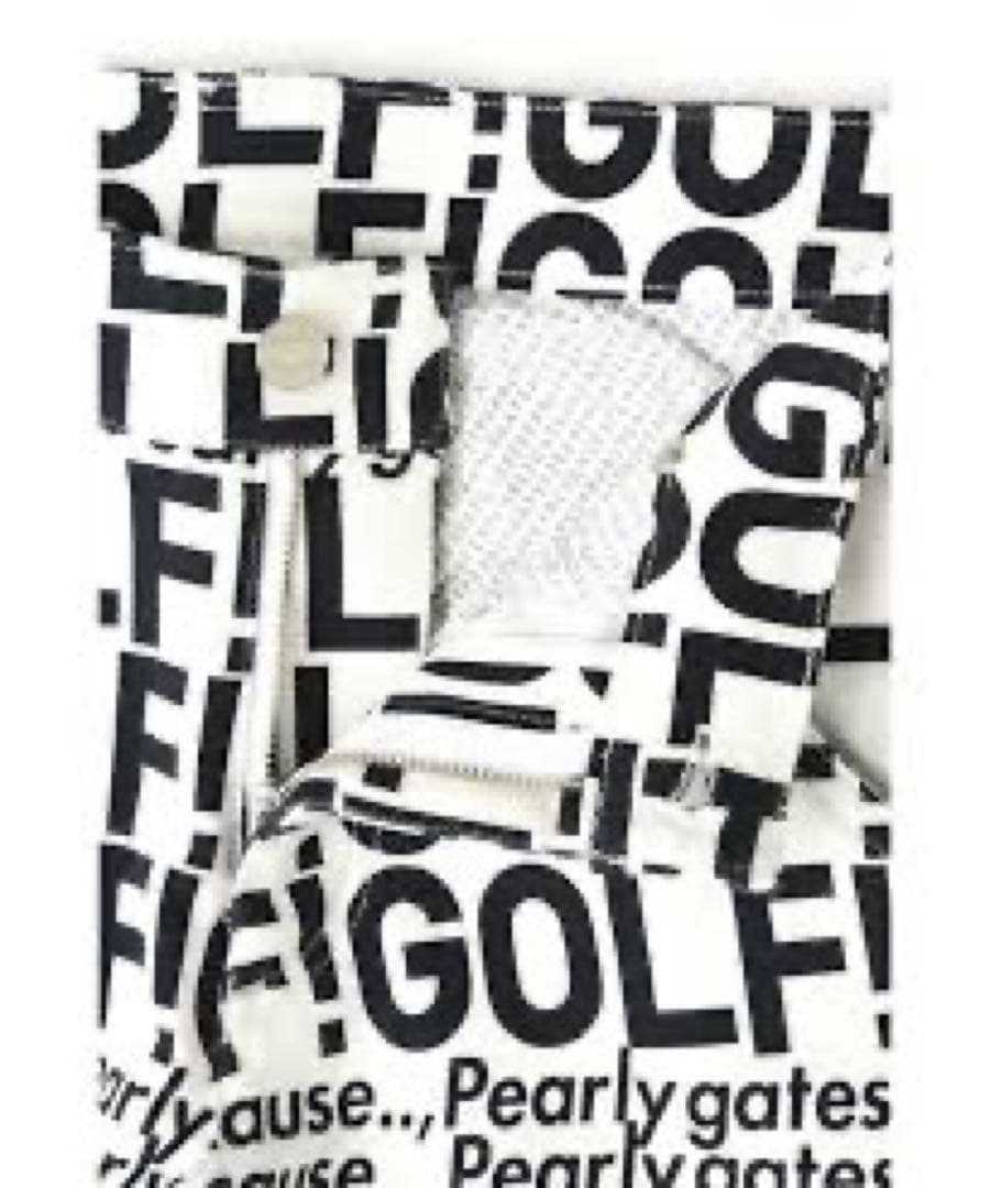 パーリーゲイツ　GOLFロゴプリント コットンストレッチ　レディース　２