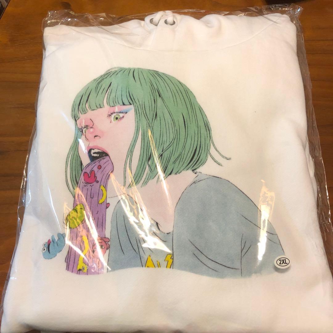 PEDRO アユニ・D ノーマルヘドHOODIE WHITE XXL 未開封
