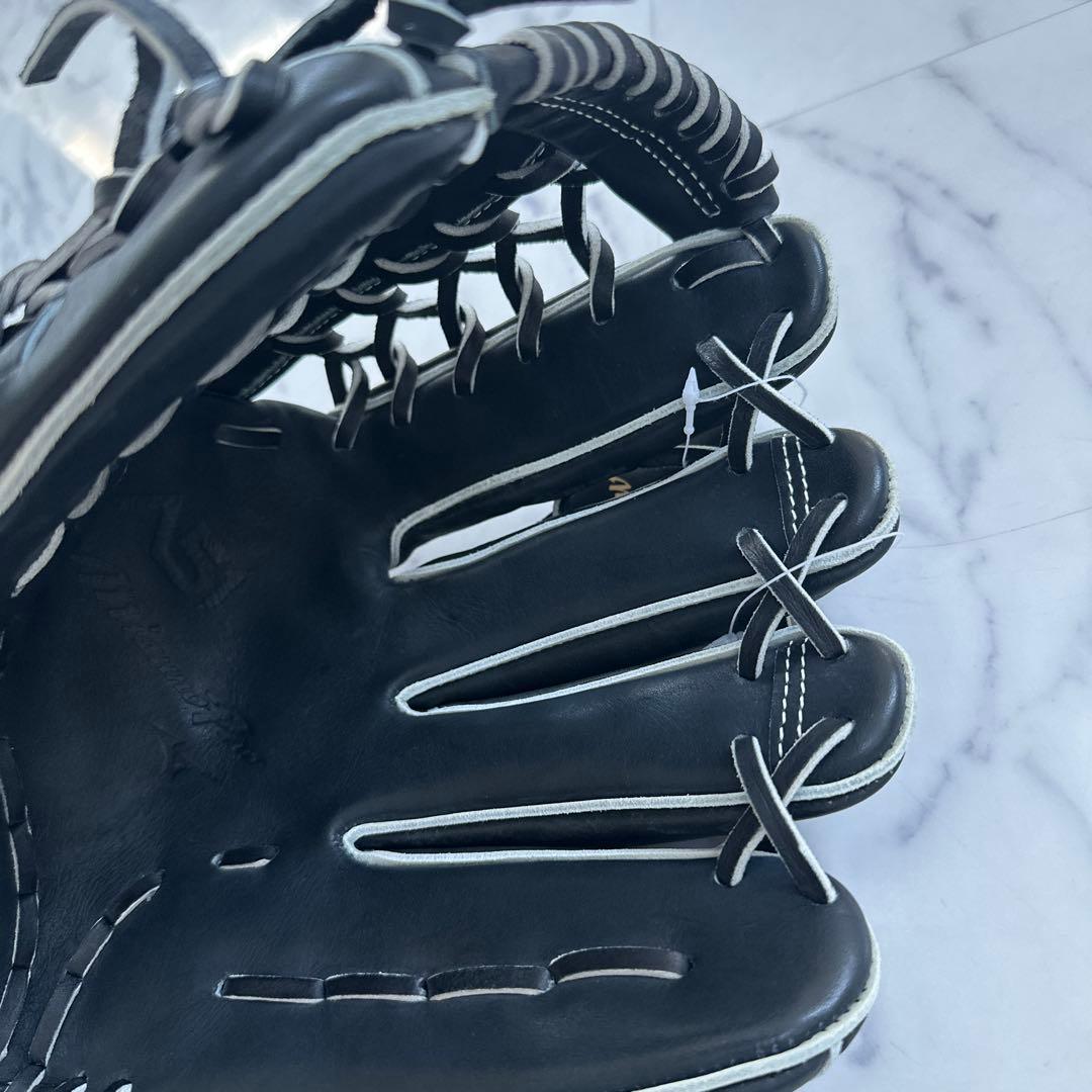新品未使用　タグ付きMizuno Pro A51 軟式外野手用グローブ 黒