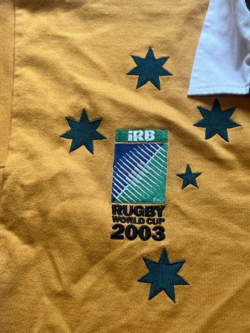 ラグビー　オーストラリア代表　ワラビーズ　W杯2003 ジャージ