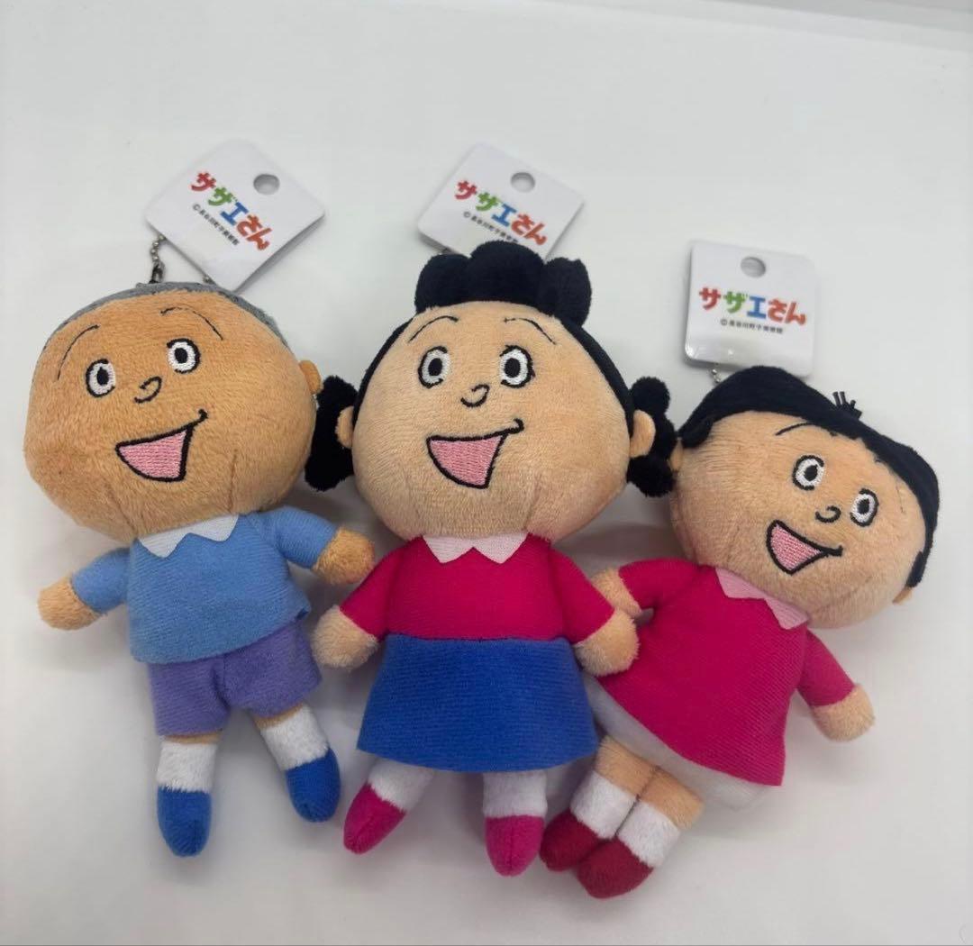 サザエさんファミリー ぬいぐるみマスコット