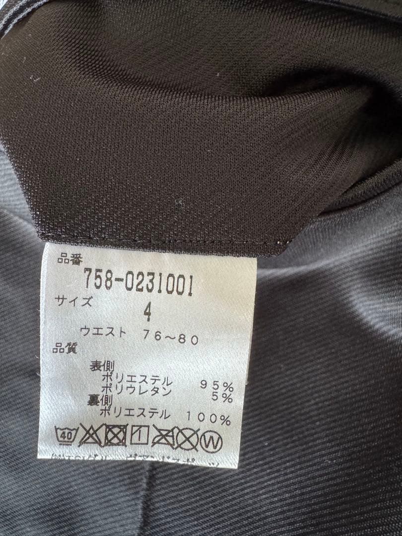 p*2様 マスターバニー　ゴルフパンツ　黒　4 超美品