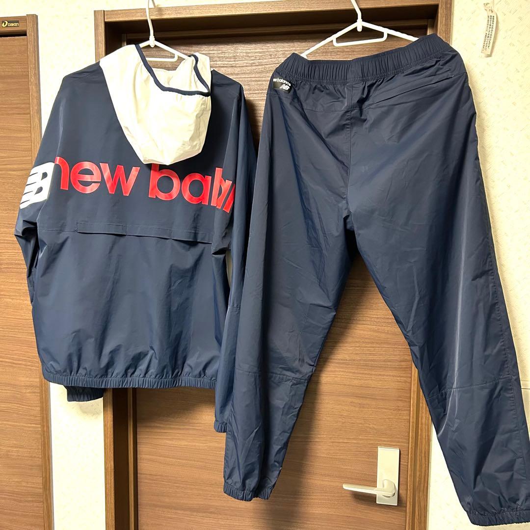 e*u様 美品　new balance セットアップ　ネイビー