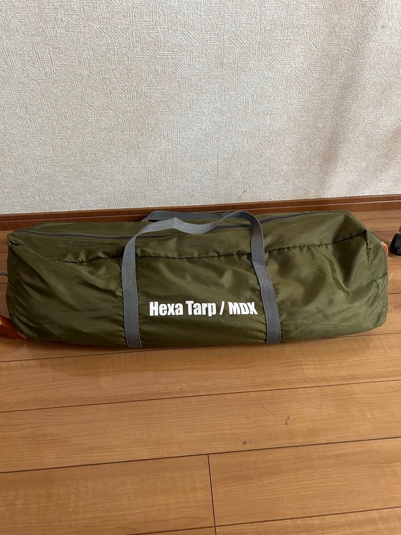 Coleman Hexa Tarp MDX (オリーブ／サンド)