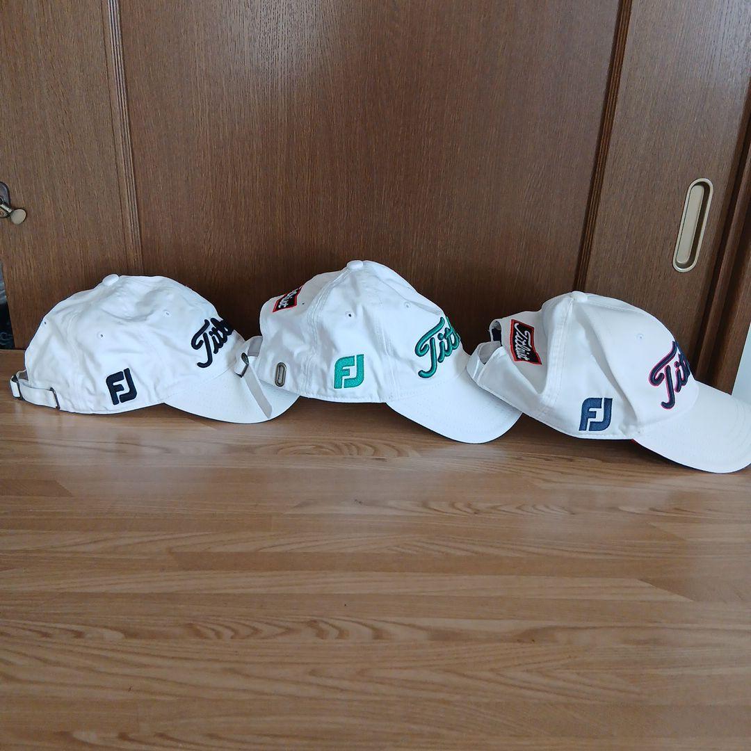 Titleist タイトリスト TourStage ホワイトキャップ ４点セット