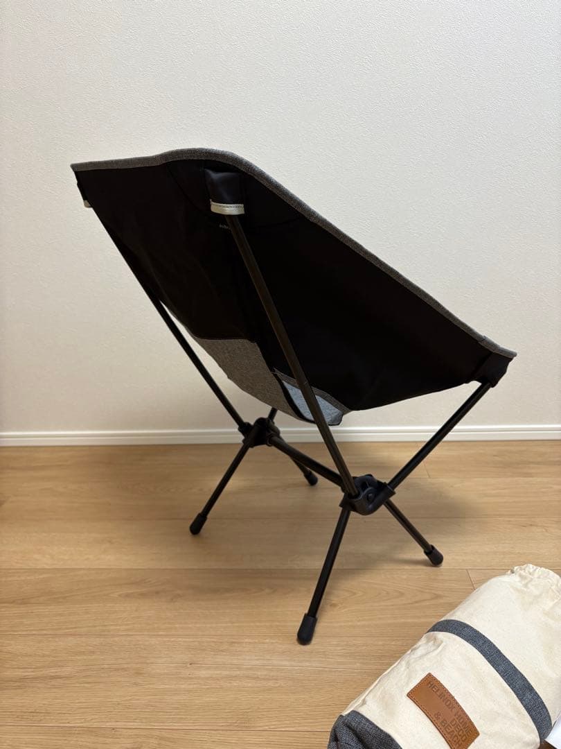 【ヘリノックス】タグ付き新品　コンフォートチェア　スチールグレー