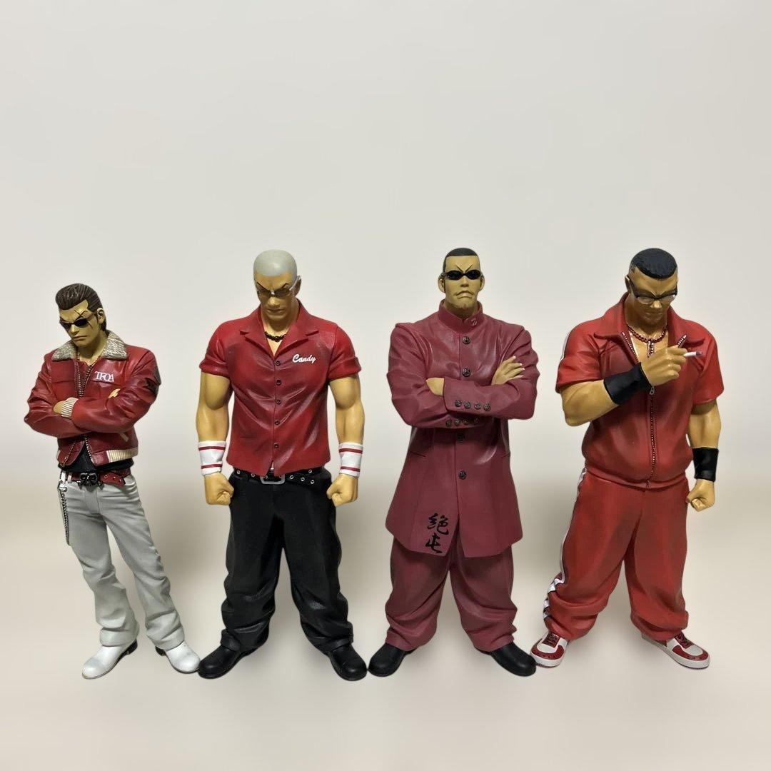 クローズ＆WORST FBG 新四天王フィギュアのみ4体セット
