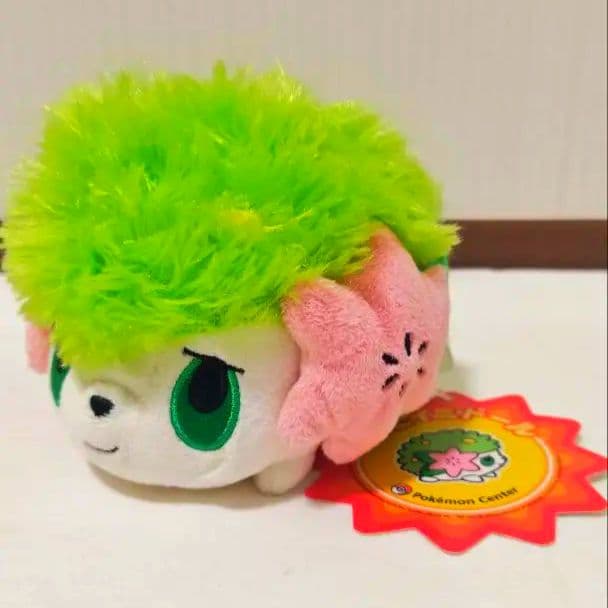 【タグ付き】ポケモンセンター限定 シェイミ ぬいぐるみ