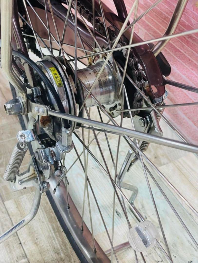 K2443 電動自転車パナソニック ママチャリ 24インチ 送料無料
