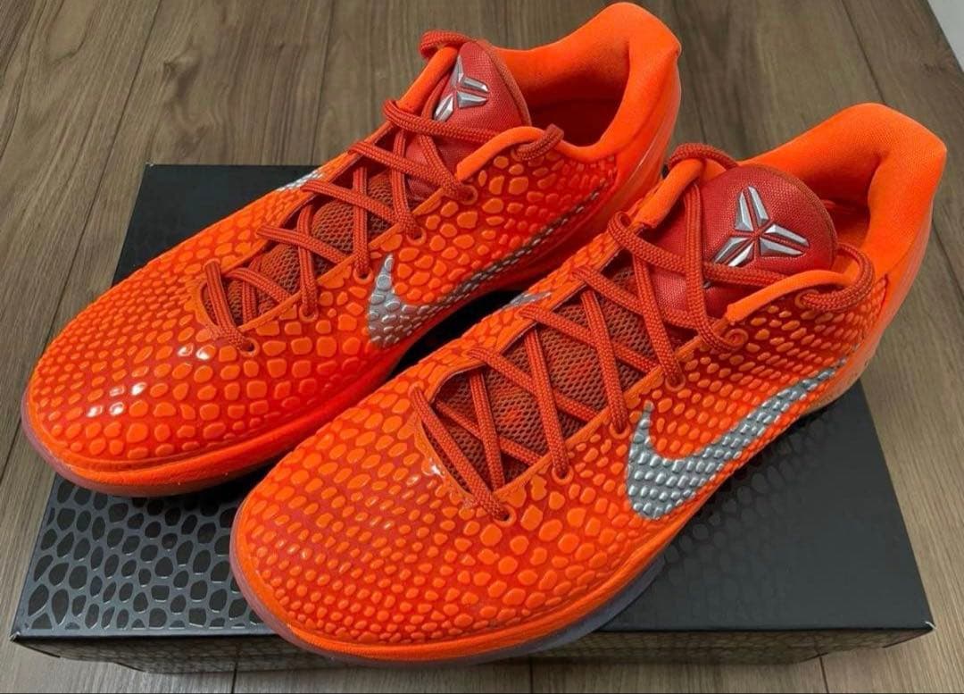 NIKE コービー6 プロトロトータルオレンジ 27.5㎝