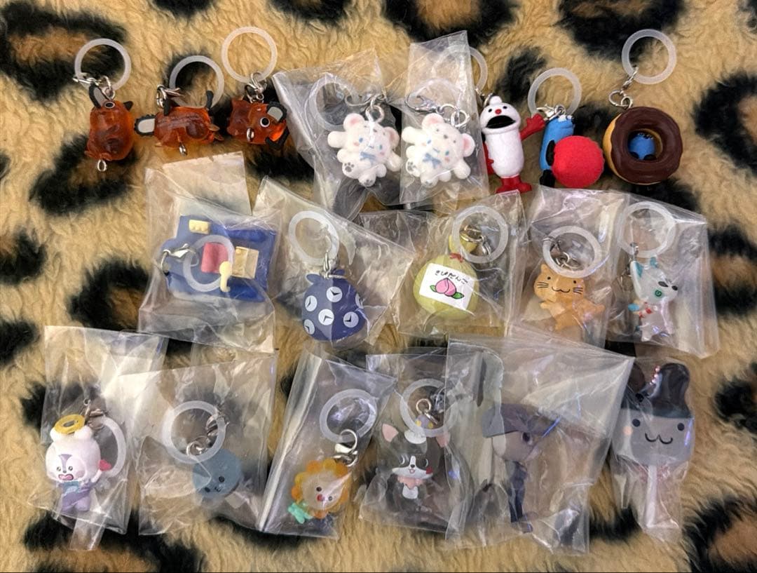 めじるしアクセサリー つながリングチャーム まとめ売り19点