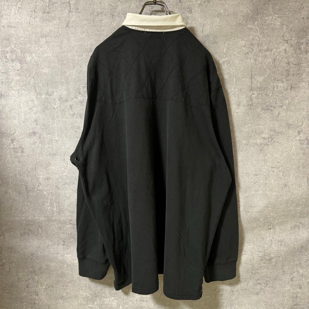ポロラルフローレン ラガーシャツ　黒