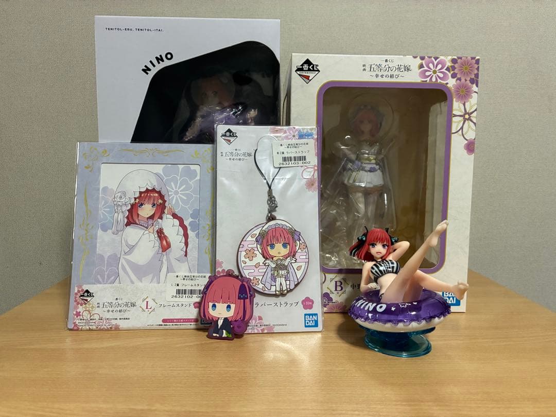 二乃 フィギュアセット 2体 ＋おまけ付き　未開封