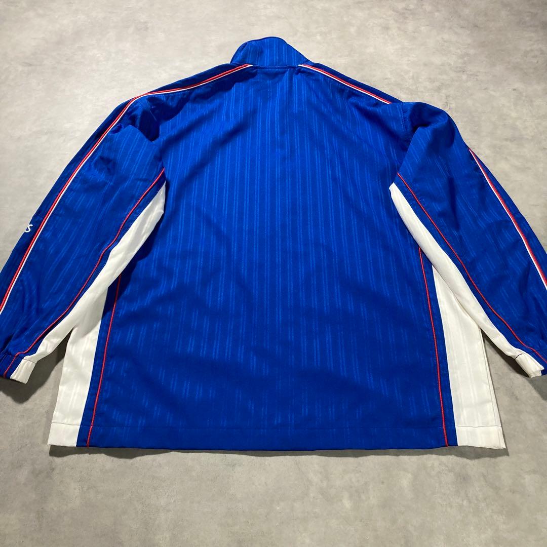 00s アシックス asics ジャージ 上下 セットアップ サッカー 練習着