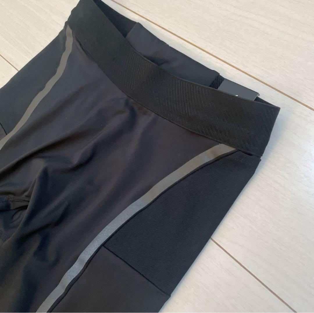 新品 M アディダス ランニング サタデー ロングタイツ バックポケット