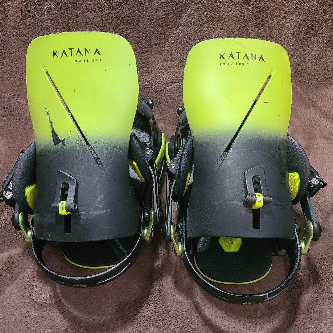 【最終値下げ】ROME SDS KATANA ビンディング ブラック/イエロー