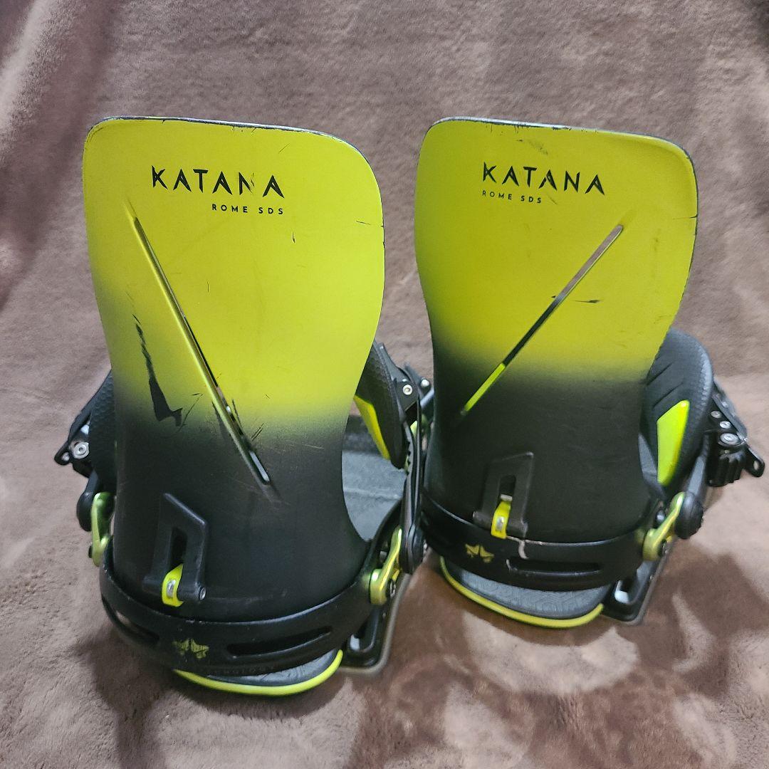 【最終値下げ】ROME SDS KATANA ビンディング ブラック/イエロー