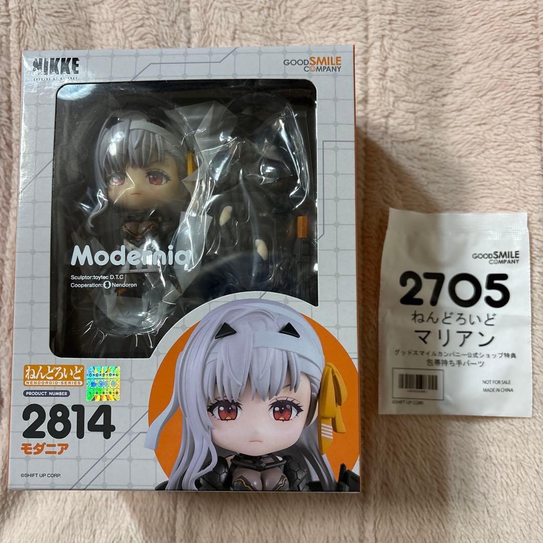 【新品】ねんどろいど 勝利の女神 NIKKEモダニア マリアン特典パーツ付き