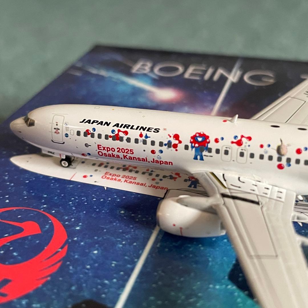 JAL 737-800 ガンダム EXPO JA342J ph 1:400
