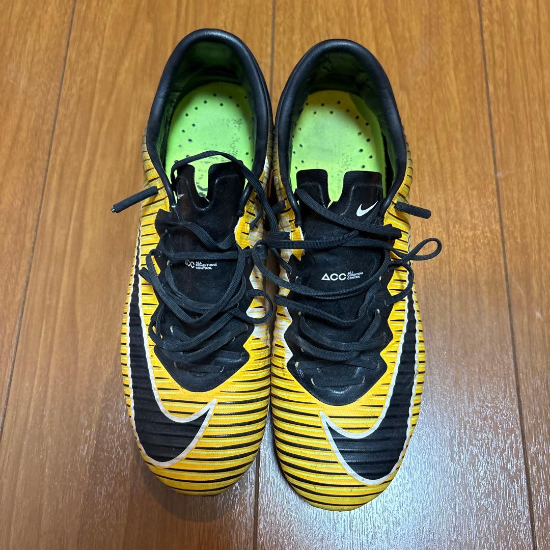 NIKE MERCURIAL サッカーシューズ イエロー/ブラック