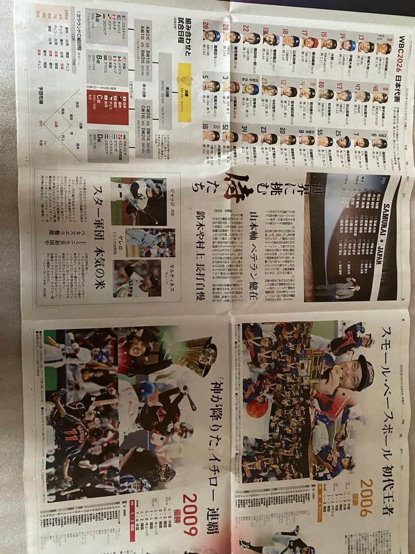 【未開封】WORLDTOKYOSERIES タオル公式SAMURAI JAPAN