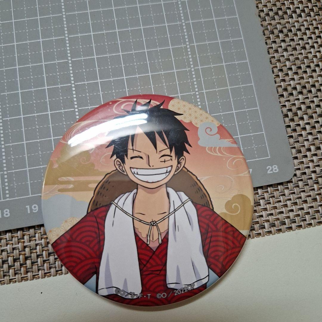ONE PIECE ルフィ 缶バッジ