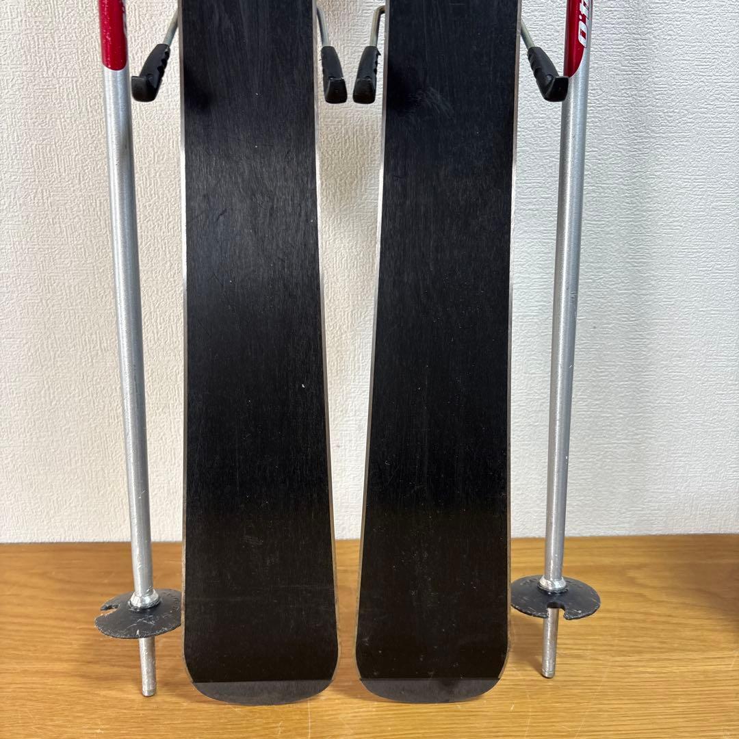 ジュニアストック付スキーセット　elan110cm head 22-22.5cm
