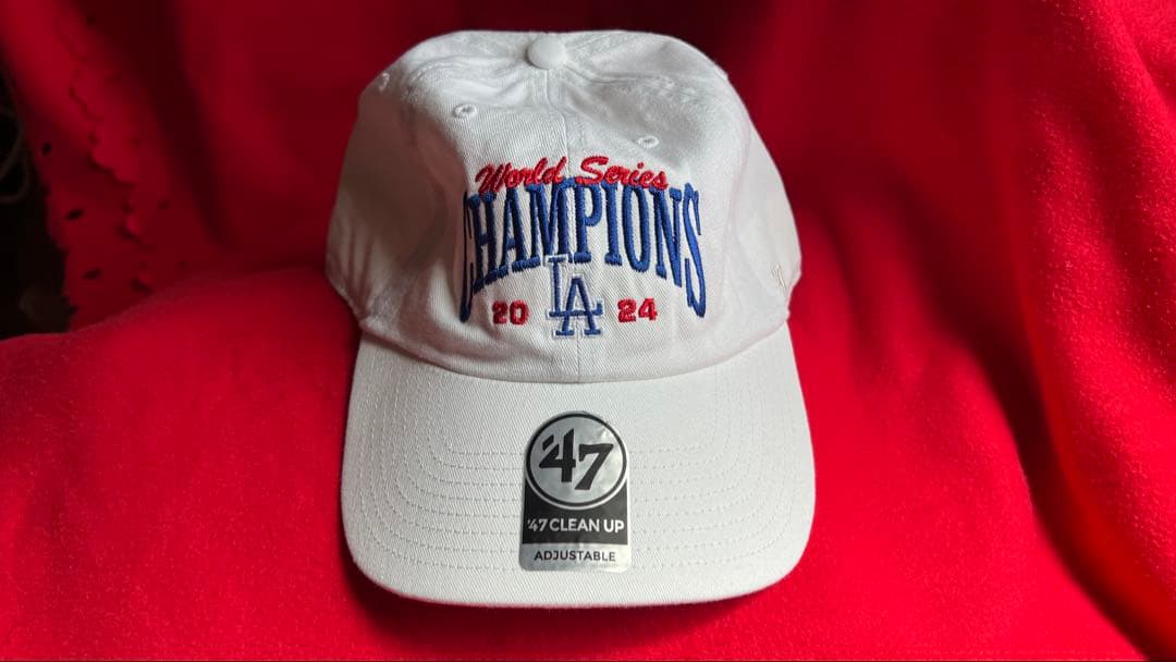☆新品☆キャップ　チャンピオンシップ　白　47 アジャスト式