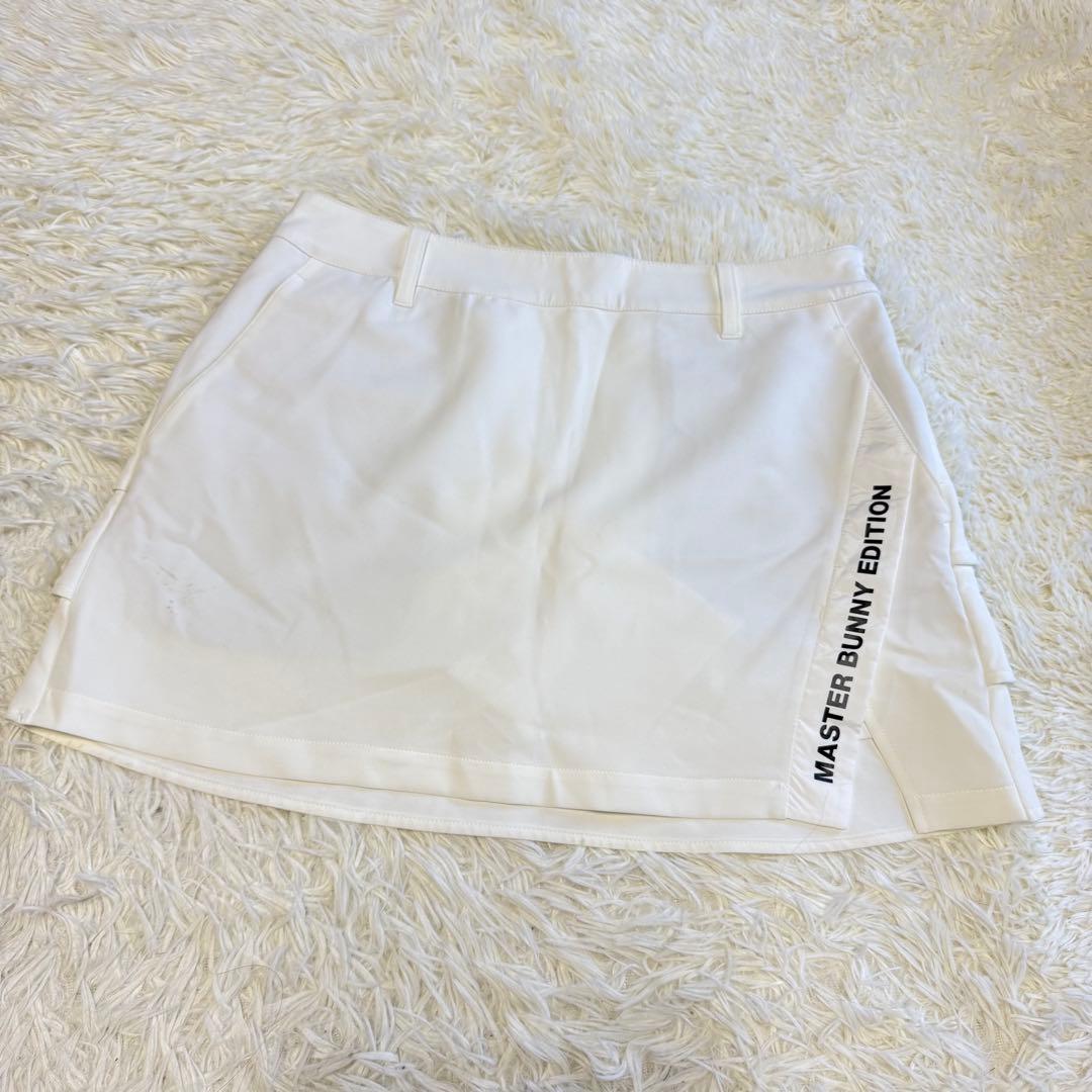 【パーリーゲイツ】美品 セットアップ モックネック スカート 2 レディース