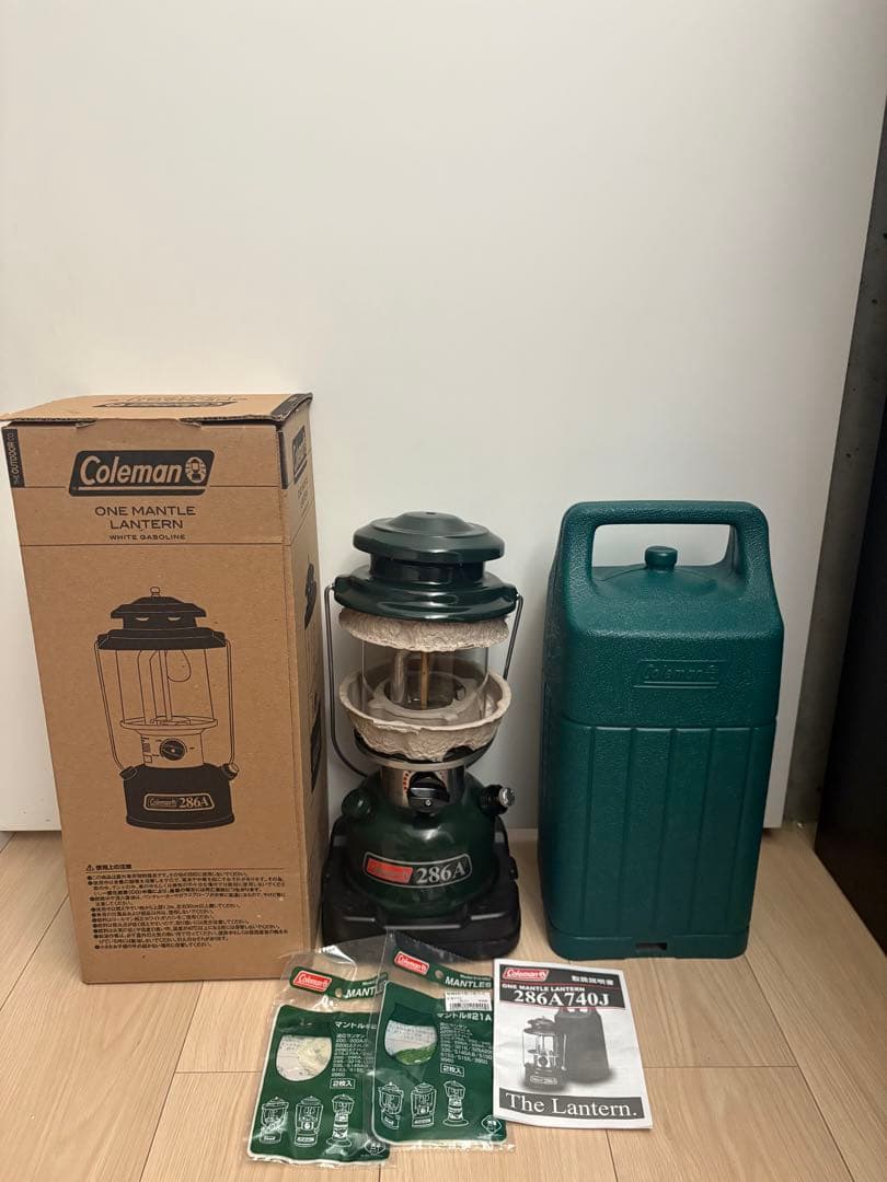 Coleman 286A740J ランタン グリーン 未使用 箱・説明書付き