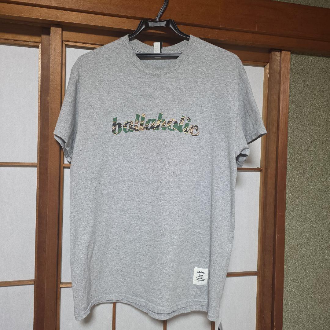 ballaholic グレー Tシャツ カモフラージュ