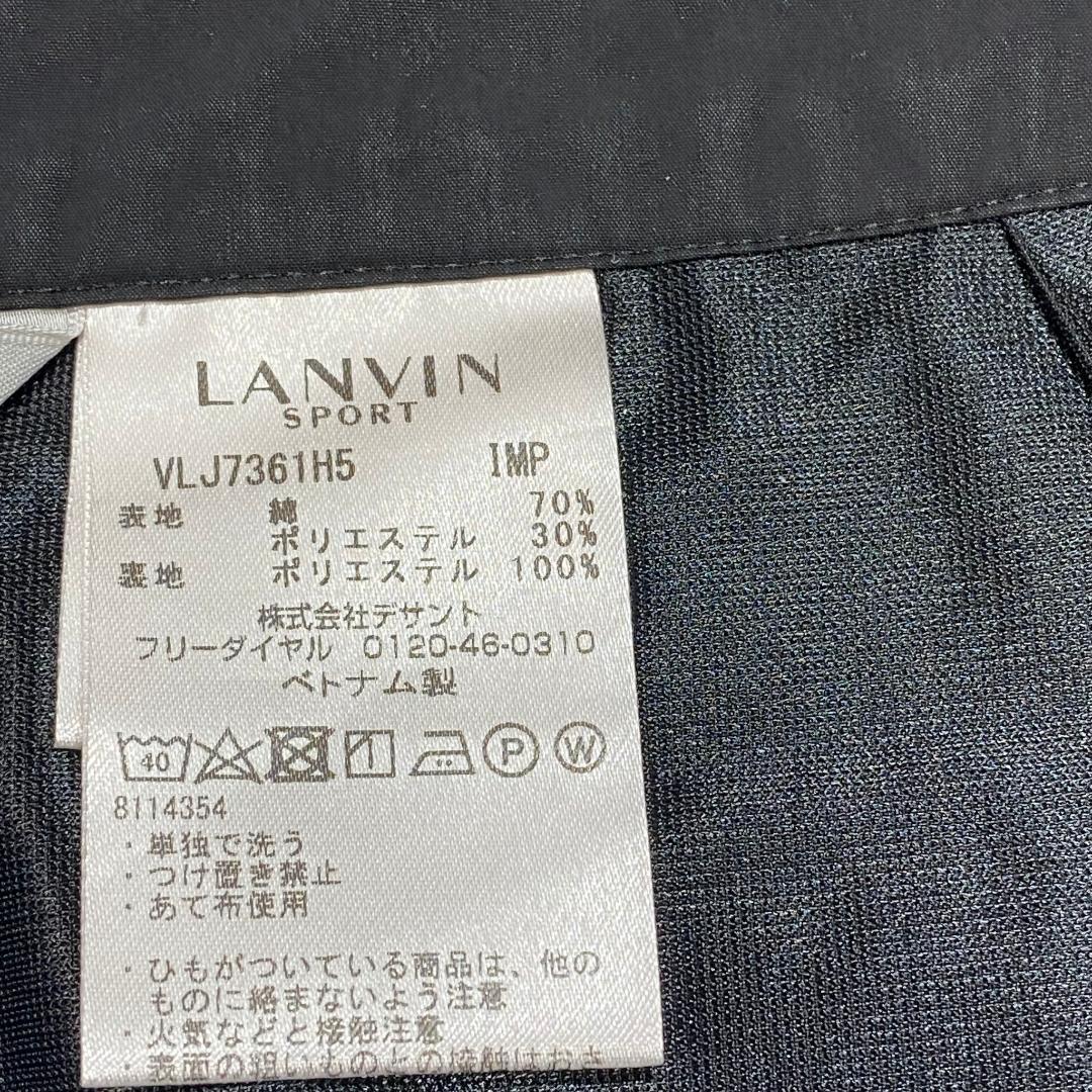 LANVIN SPORT ランバン スポール スカート 40 ブラック ゴルフ