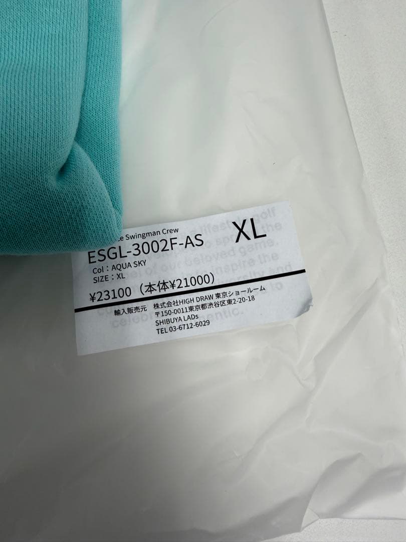 Eastside Golf スウェット　クルーネック　XL