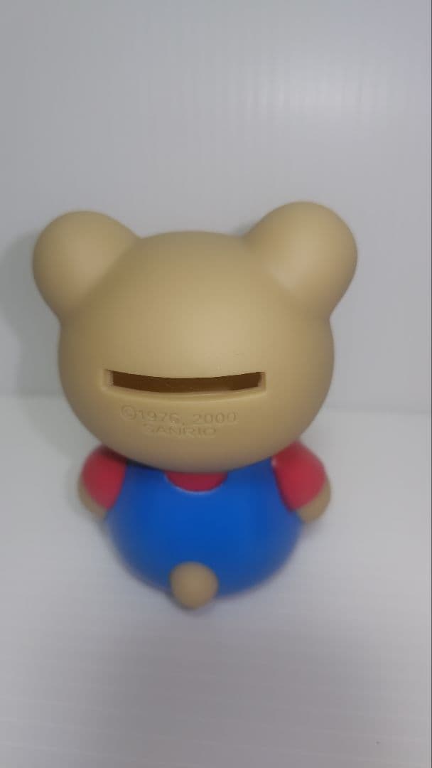 激レア！　ハローキティのなかまたち　♡　うさぎ　くま　ソフビ貯金箱　♡
