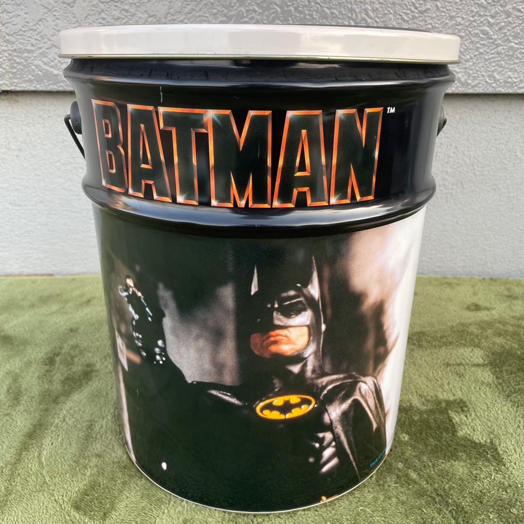 【激レア】1989年 バットマン ペール缶スツール 椅子 日本製 ヴィンテージ