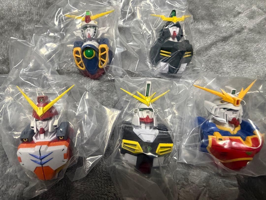 一番くじ 新機動戦記ガンダムW E賞 MSヘッドマグネット コンプリートセット