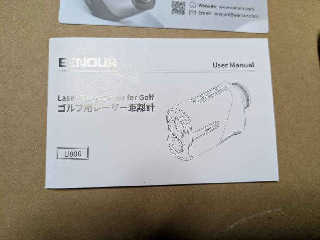 EENOUR ゴルフ用レーザー距離計 U800