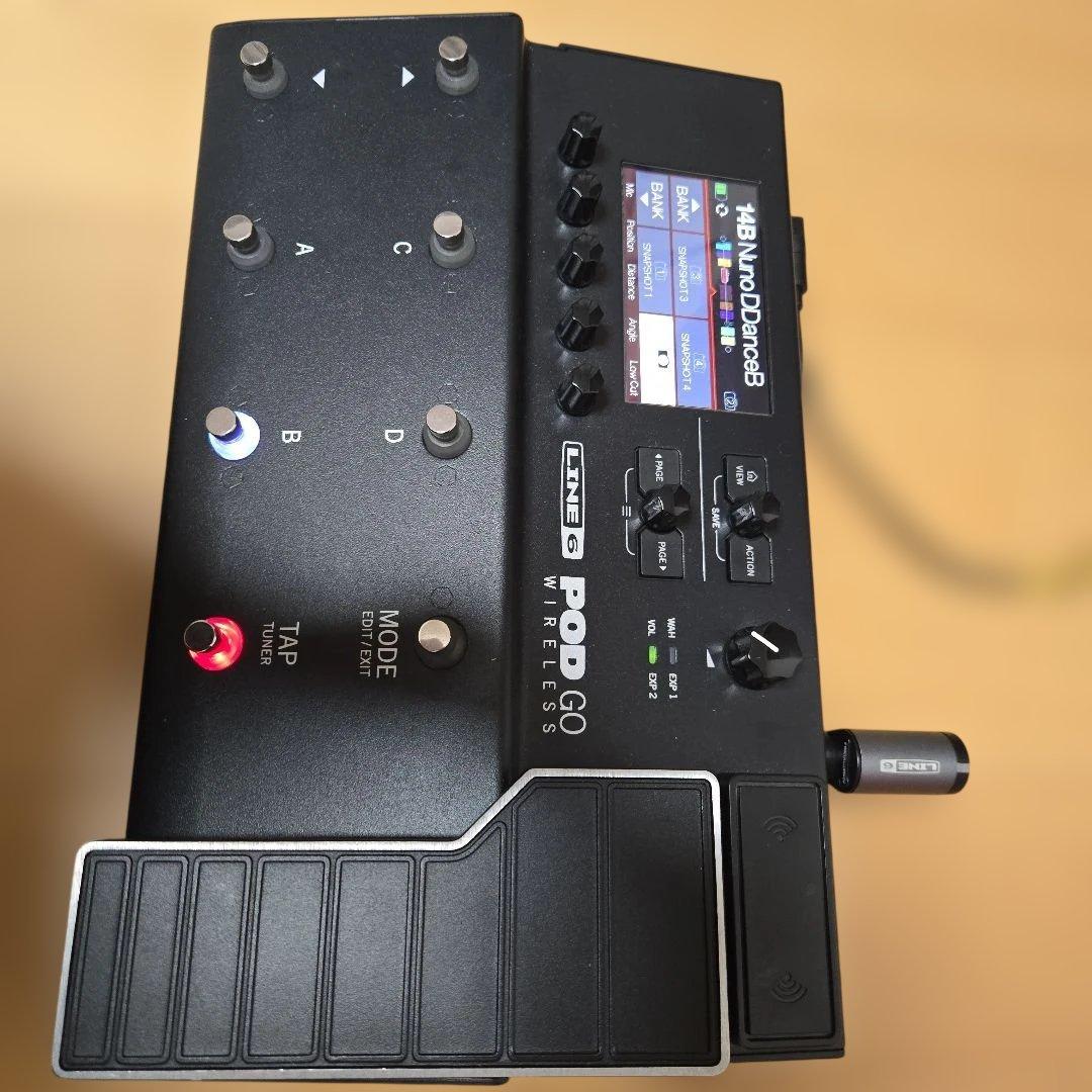 M*i様 Line 6 POD GO WIRELESS ギターエフェクター