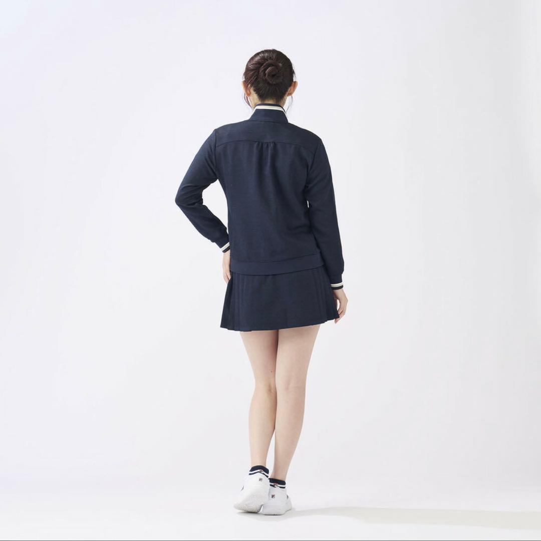 FILA フィラネイビー ジップアップジャケット