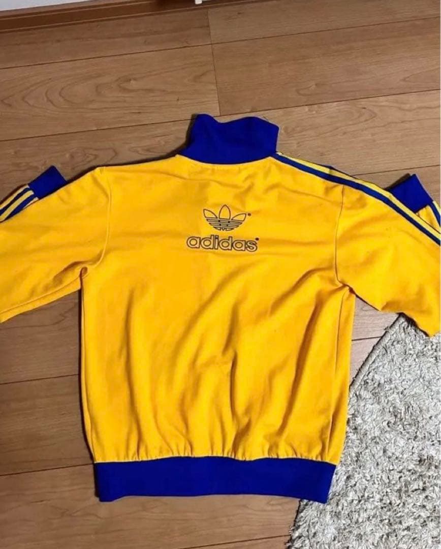希少 adidas 70's 復刻　トレフォイル　トラックジャケット　ジャージ