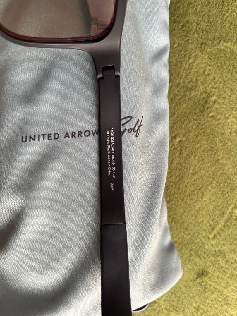 Zoff｜UNITED ARROWS GOLFサングラス（偏光機能搭載)