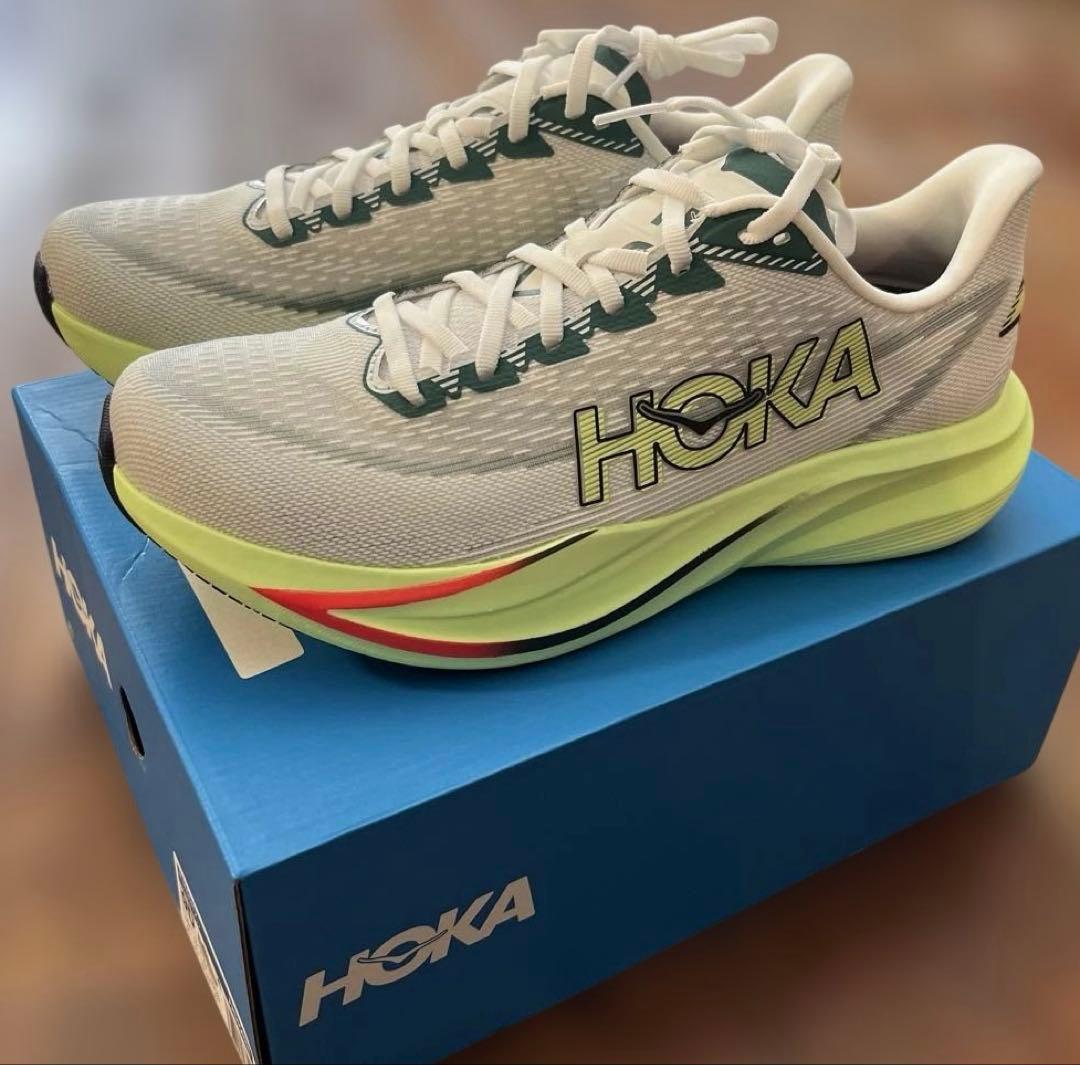 HOKA MACH7 ワイズ:レギュラー(D) 27センチ