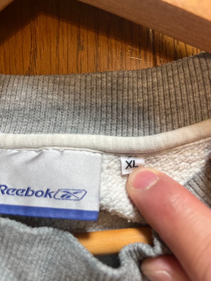 Reebok NBA　DENVER NUGGETS スウェットシャツ グレー