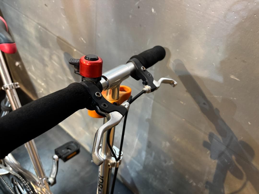 C17 折りたたみ自転車 JD RAZER JD Bike　鏡面仕上シルバー